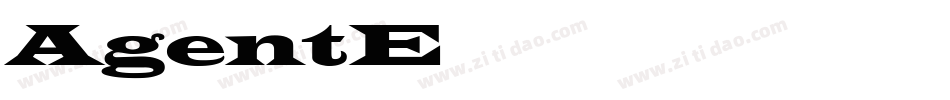 AgentExtLgtDB Normal字体转换